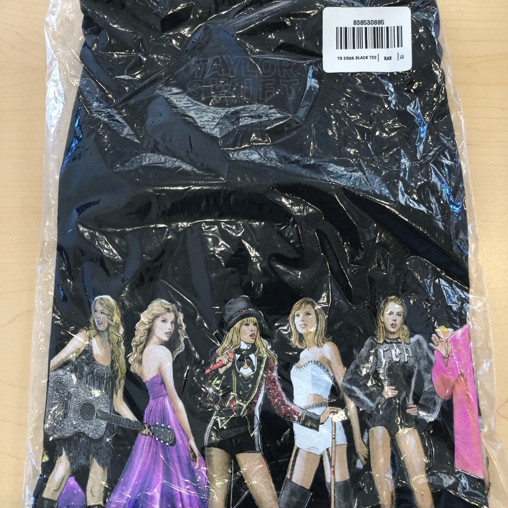 Taylor Swift Eras t shirt.